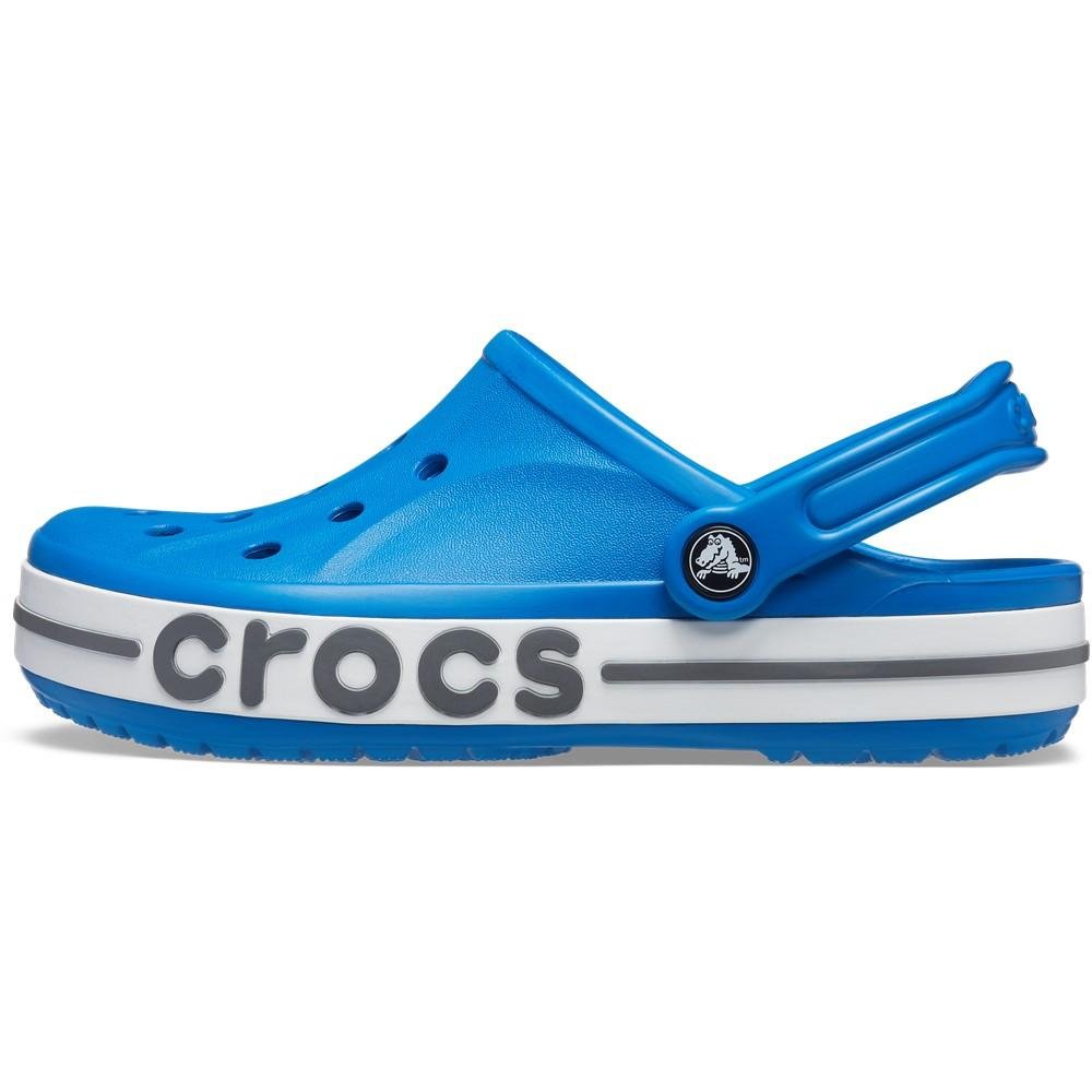 Sandália crocs bayaband clog bright cobalt/slate grey Azul 2