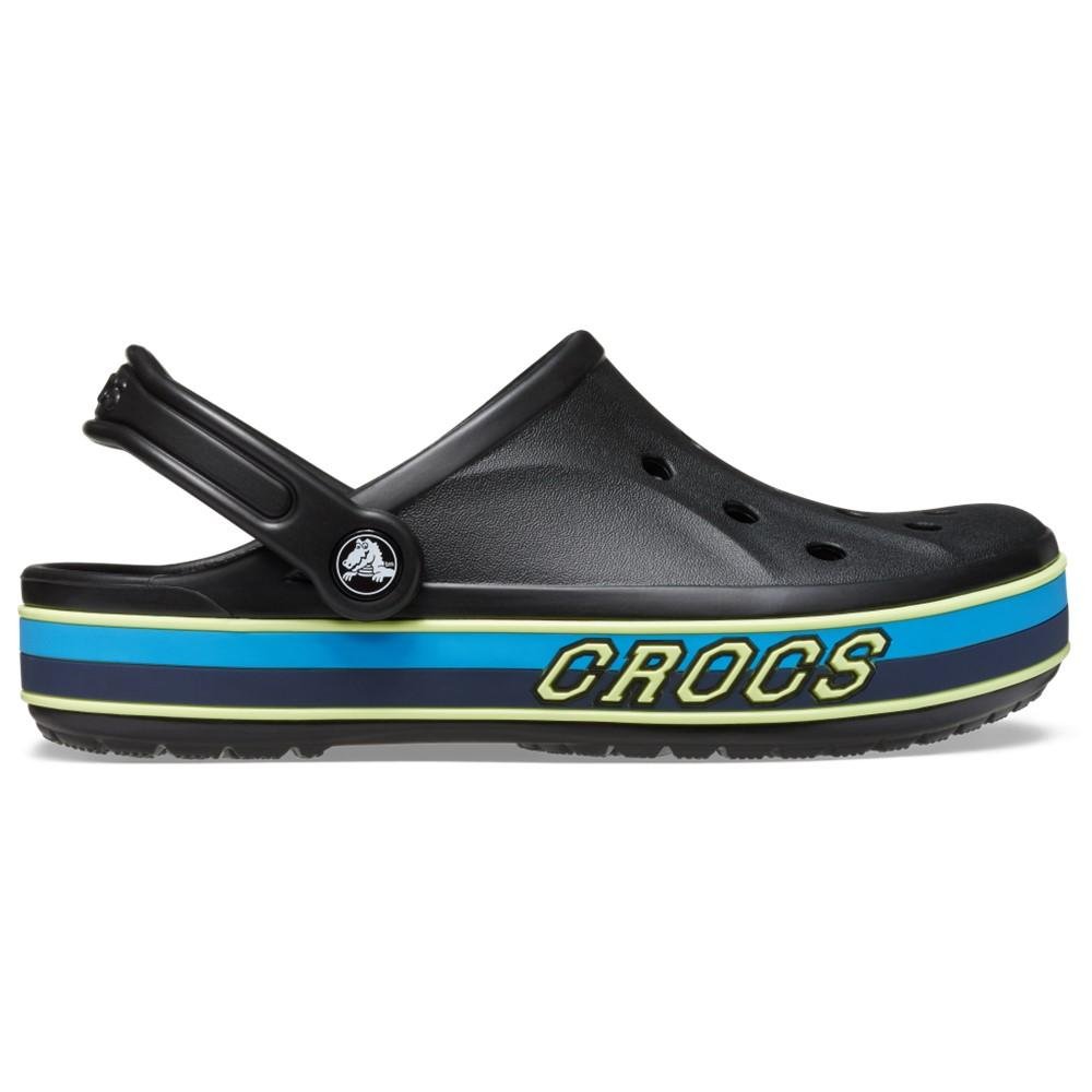 Sandália crocs bayaband sport band clog t black/multi Preto 1