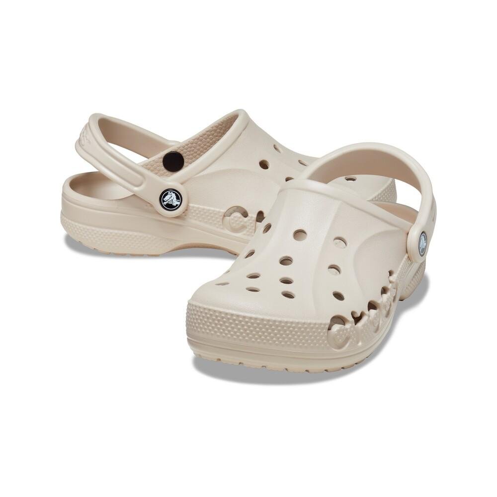 Sandália crocs baya  cobblestone Bege 4
