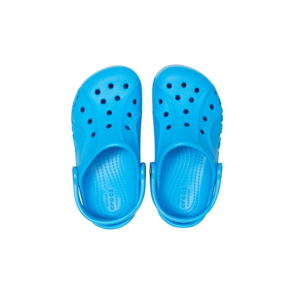 Sandália crocs baya clog kids  ocean Azul 4