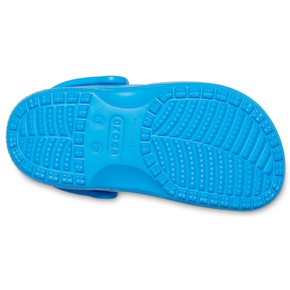 Sandália crocs baya clog kidst ocean Azul 5