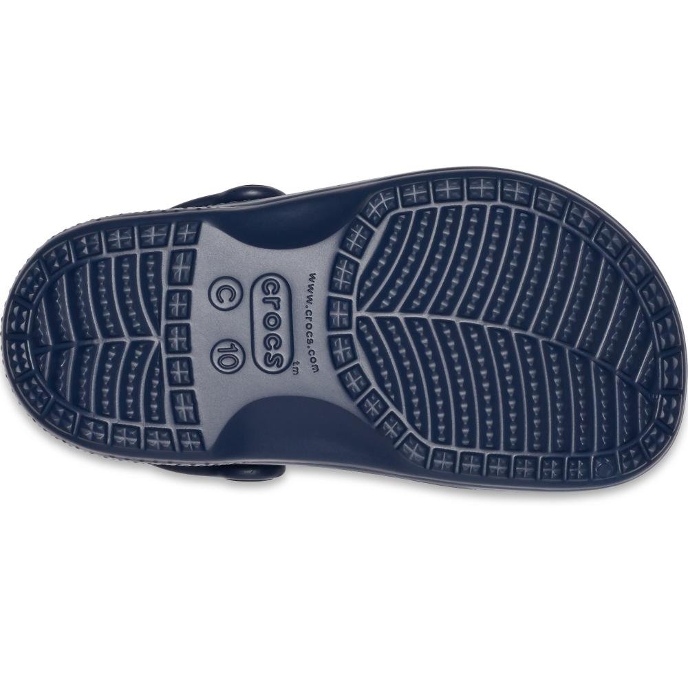 Sandália crocs baya lined clog t navy/navy Azul 6