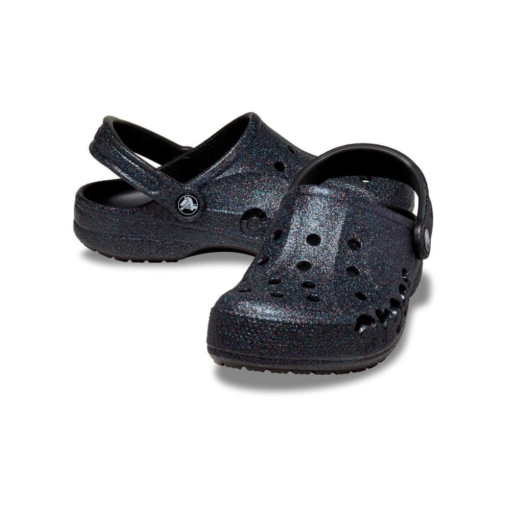 Sandália Baya Glitter Clog BLACK Preto 3