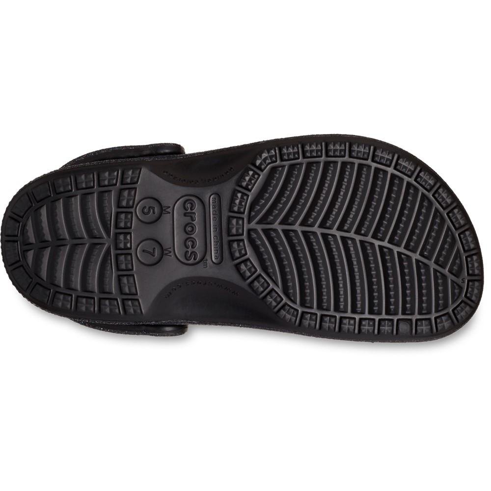 Sandália Baya Glitter Clog BLACK Preto 5