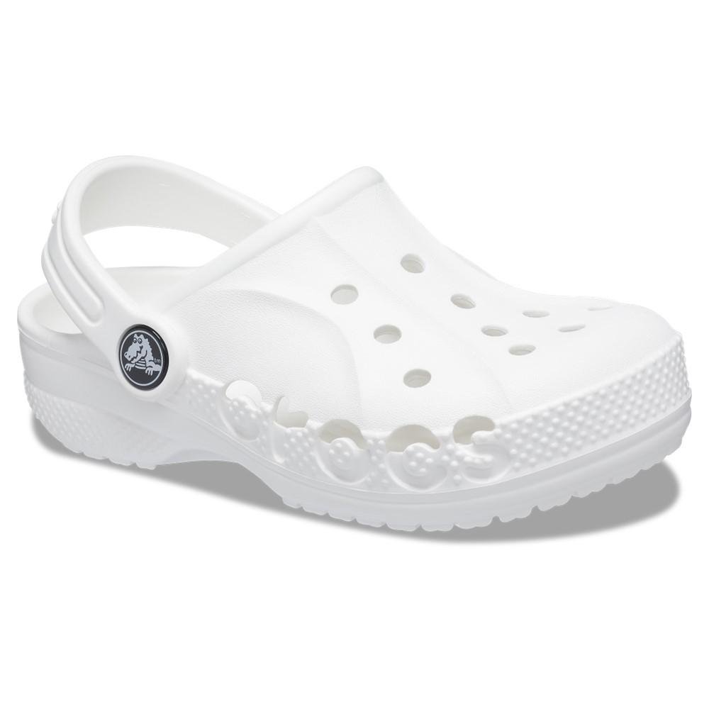 Sandália crocs baya clog kids white Branco 2