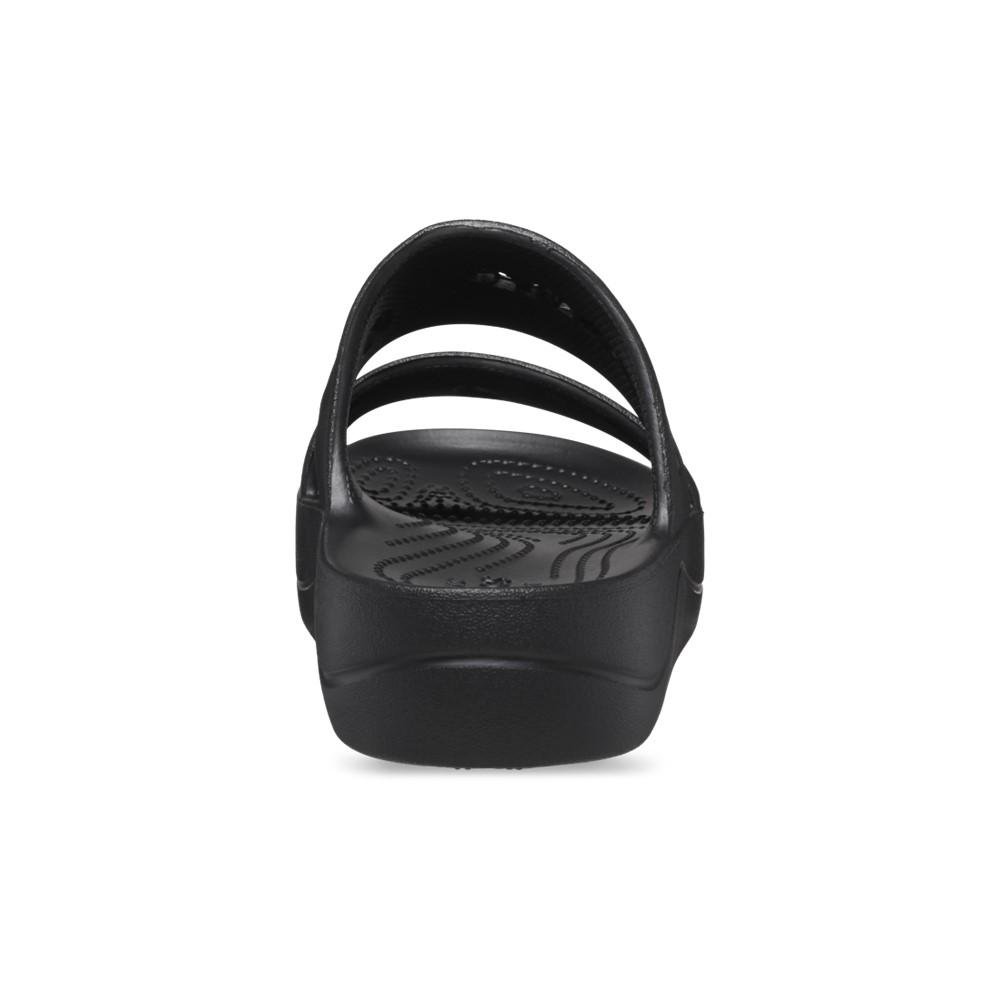 Sandália Crocs Baya Platform Sandal BLACK Preto 7