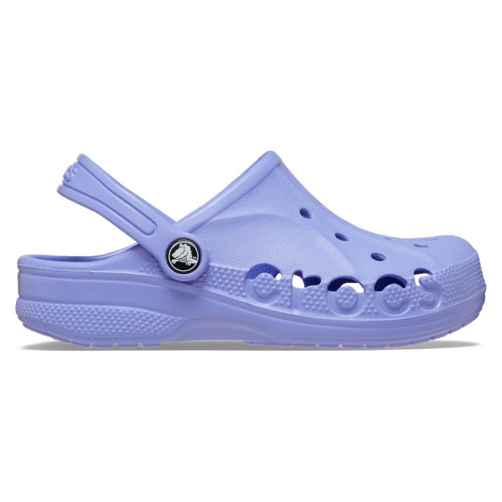 Sandália crocs baya clog kidst digital violet