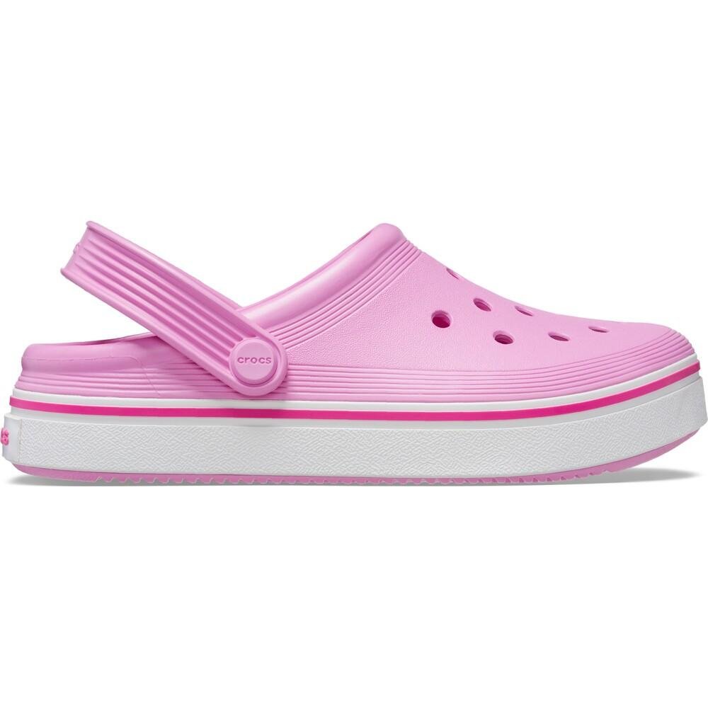 Sandália crocband off court clog  taffy pink Rosa 1