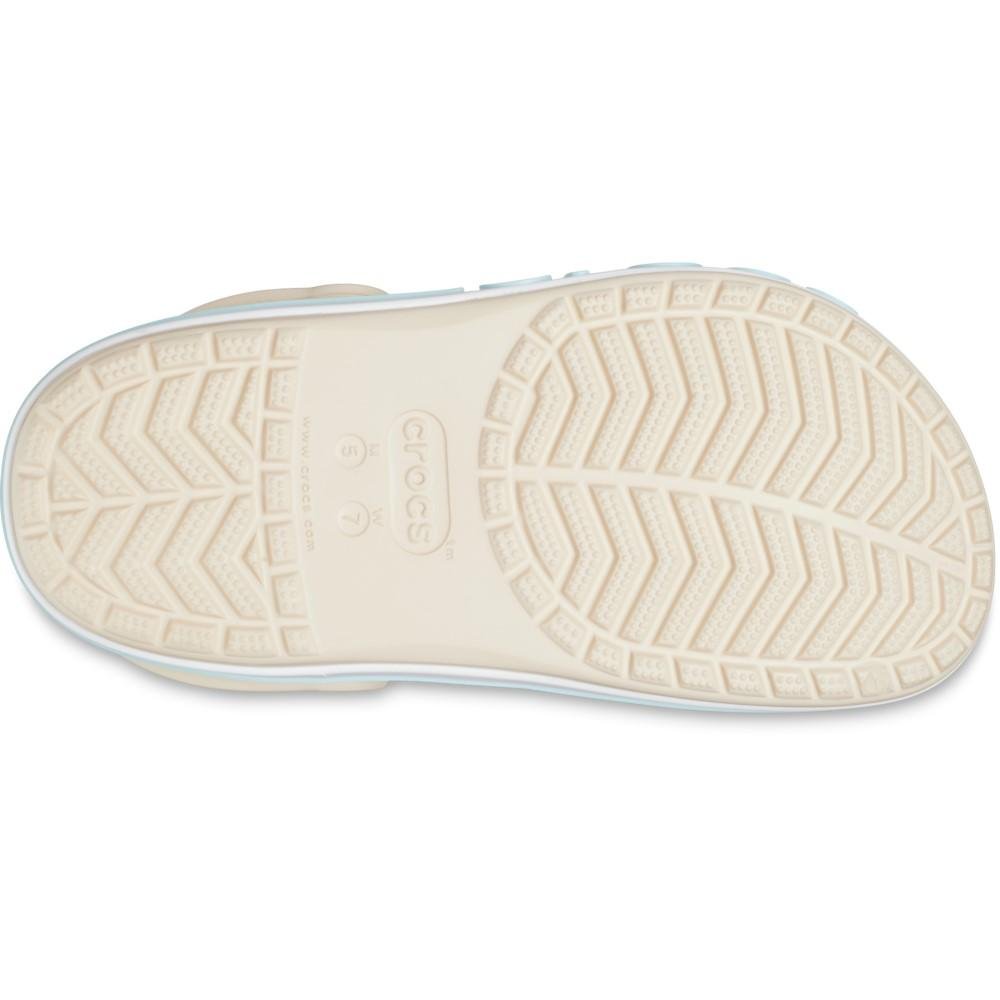 Sandália crocs bayaband clog winter white/multi Winter White/Multi 6