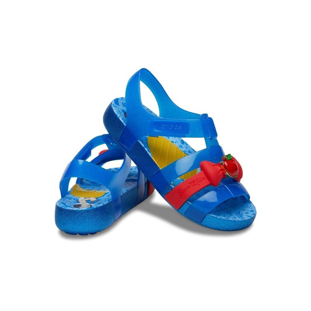 Sandália crocs branca de neve isabella k bright cobalt Azul 4
