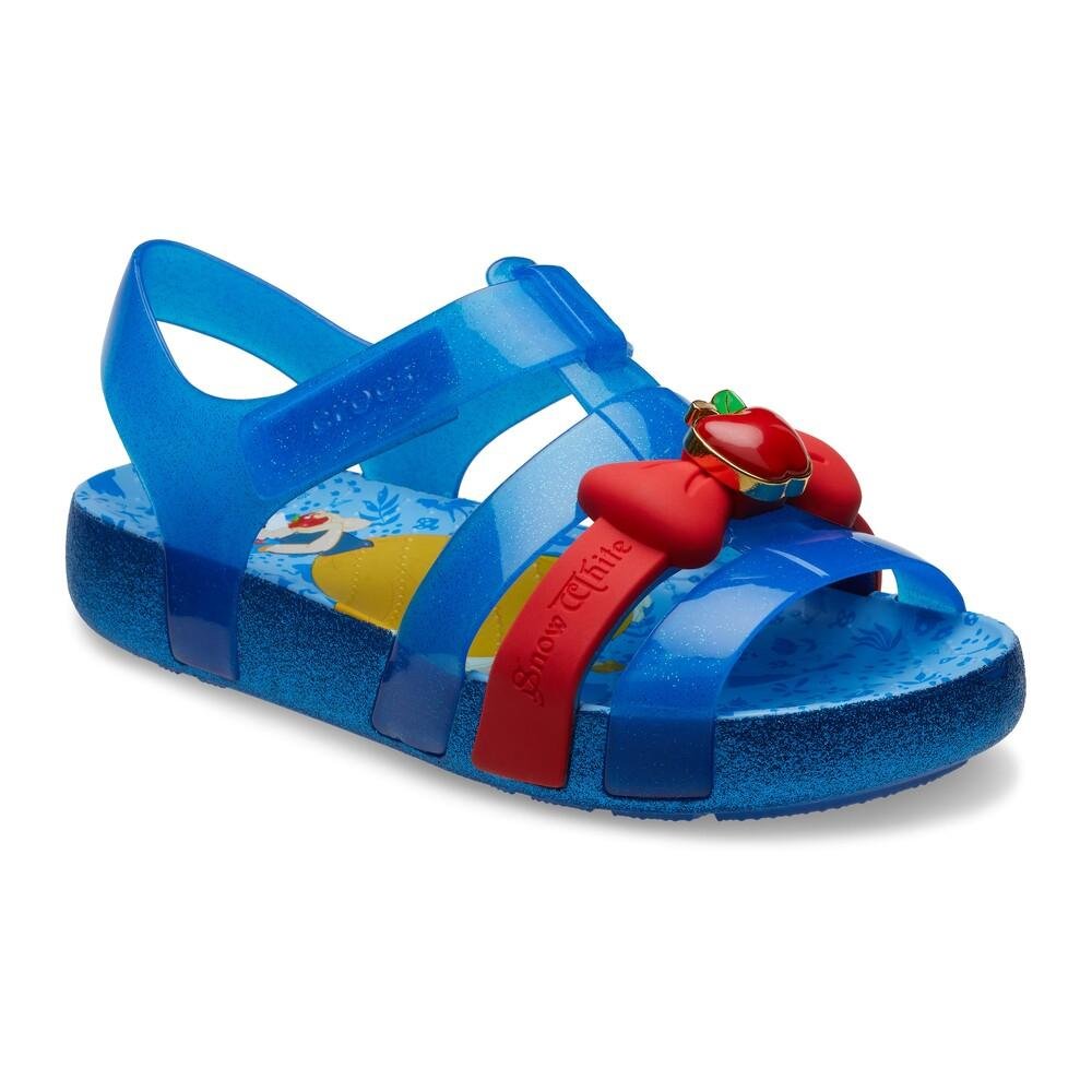 Sandália crocs branca de neve isabella k bright cobalt Azul 2