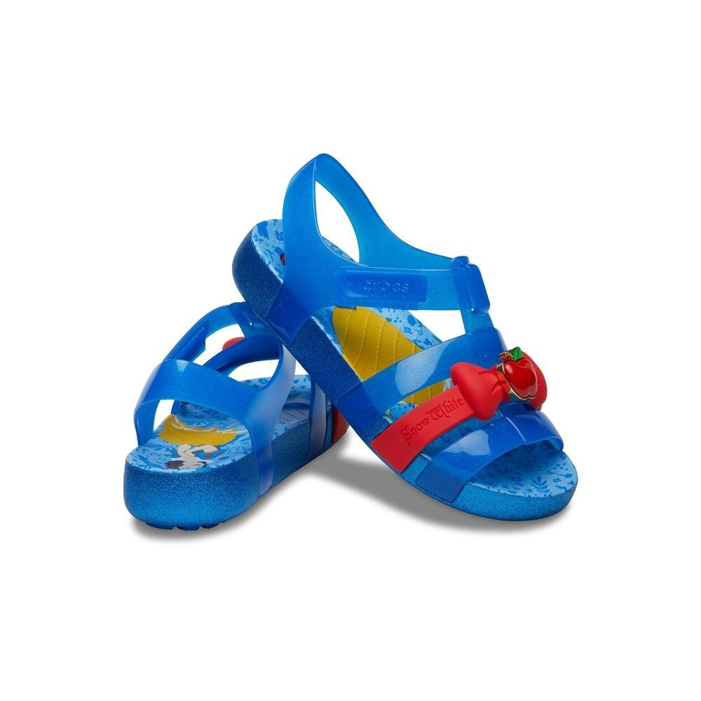 Sandália crocs branca de neve isabella k bright cobalt Azul 4