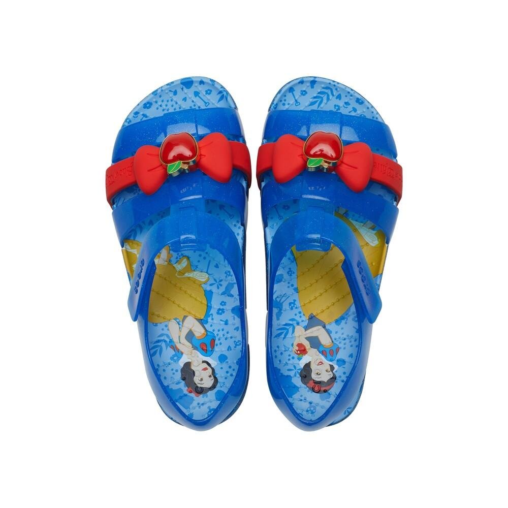 Sandália crocs branca de neve isabella k bright cobalt Azul 5