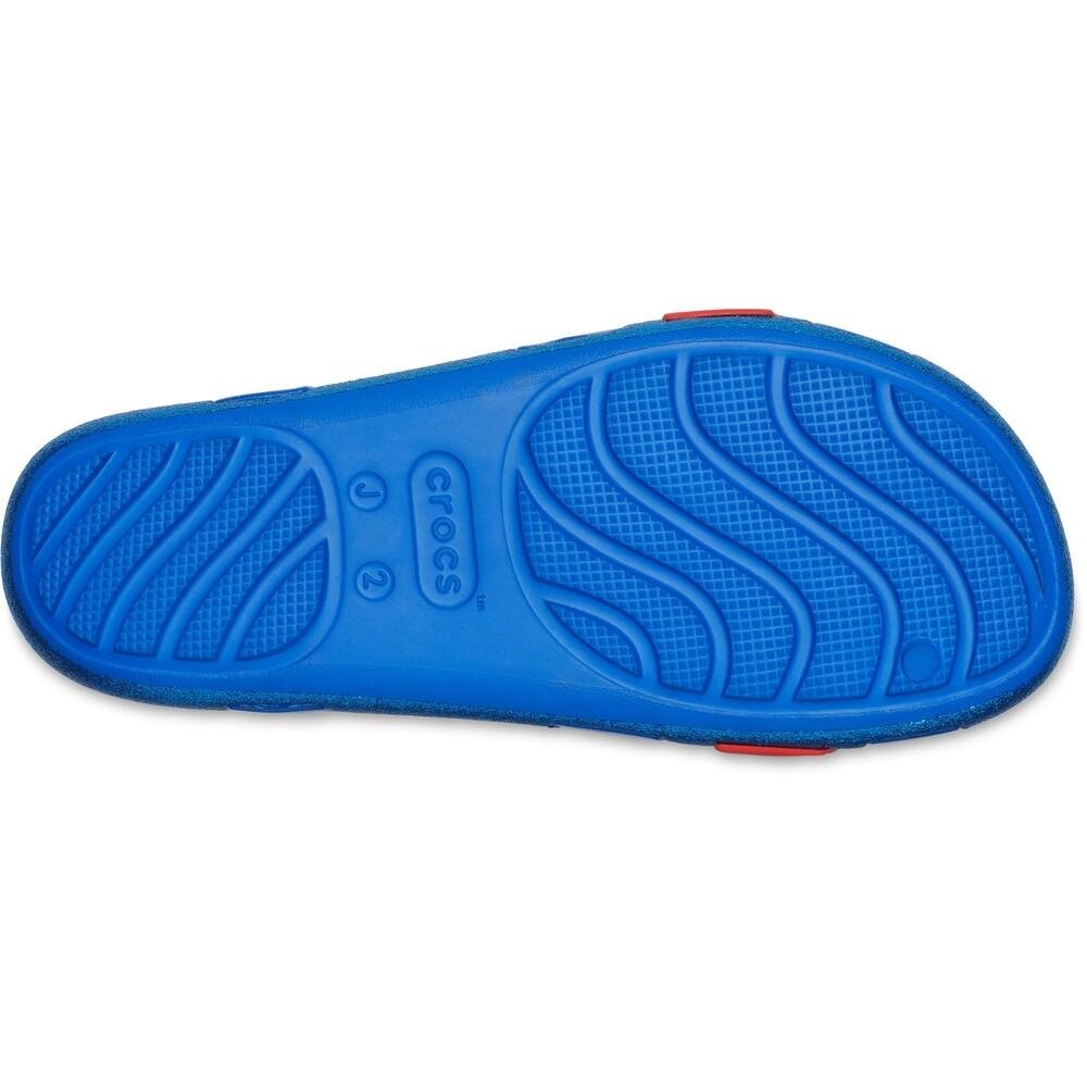 Sandália crocs branca de neve isabella k bright cobalt Azul 6