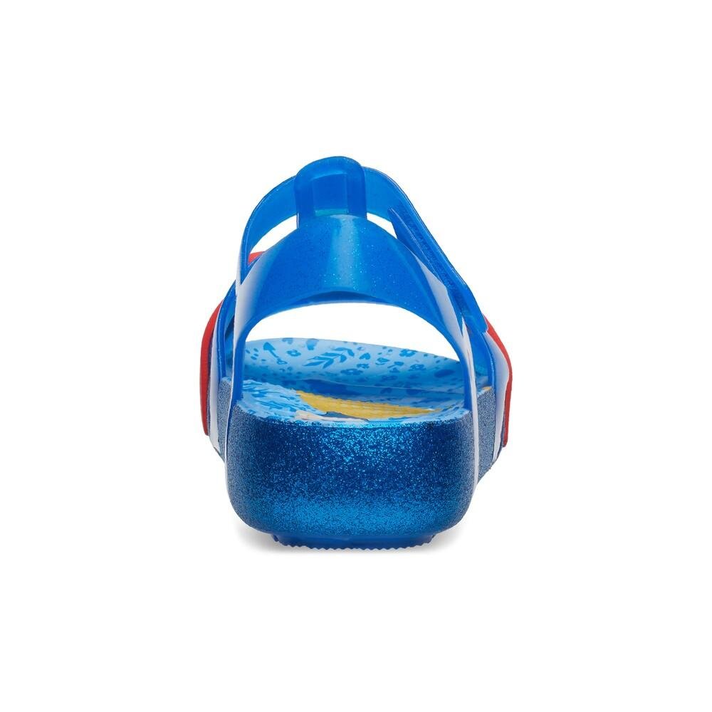 Sandália crocs branca de neve isabella k bright cobalt Azul 7