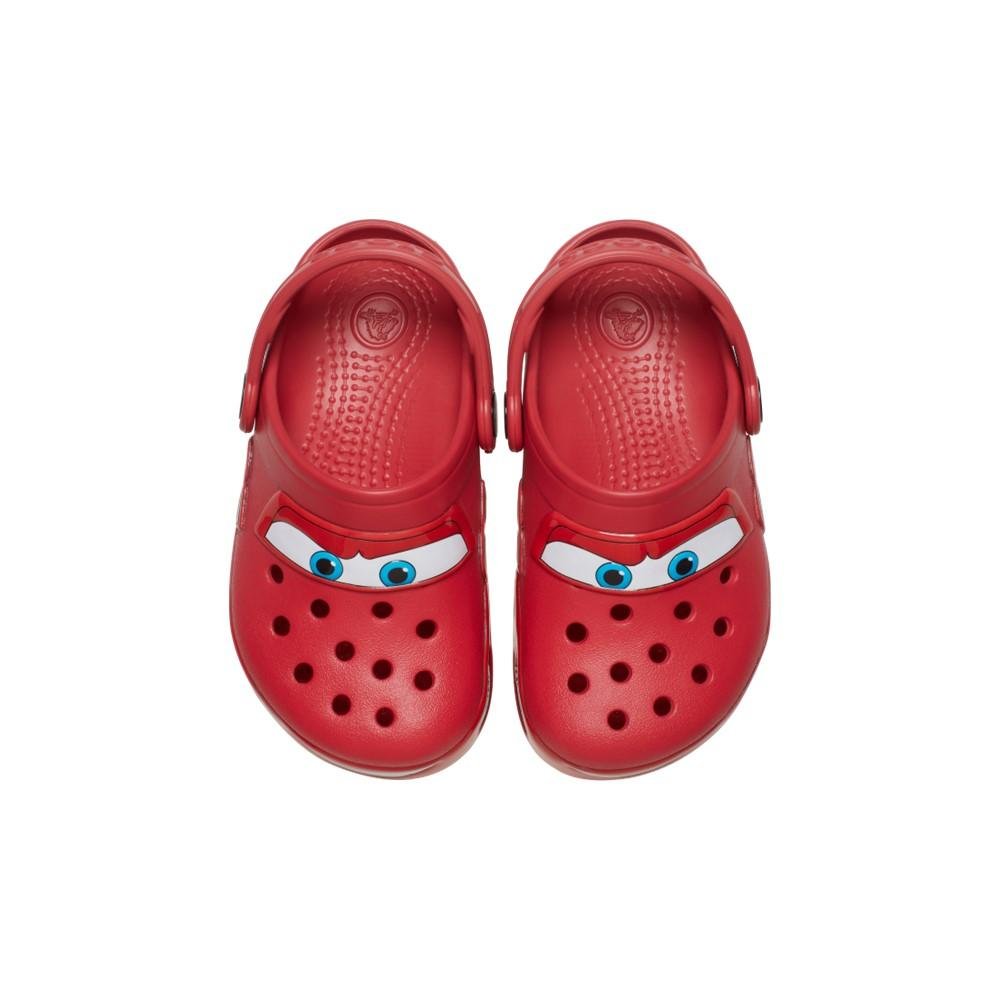 Sandália crocs crocband cars lightning red Vermelho 5