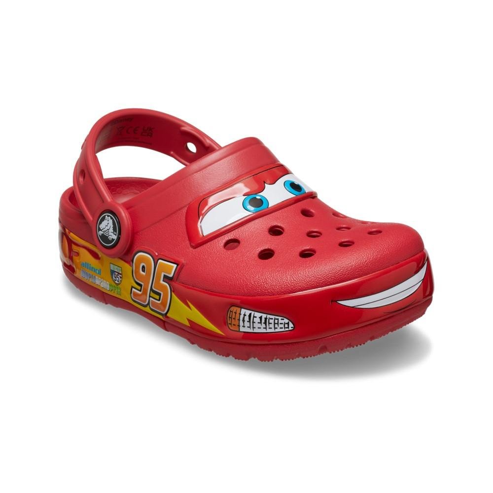 Sandália crocs crocband cars lightning  red Vermelho 2