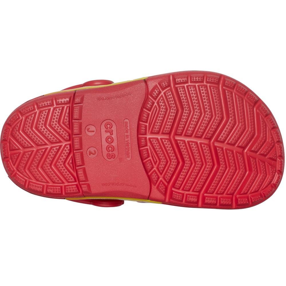 Sandália crocs crocband cars lightning  red Vermelho 6