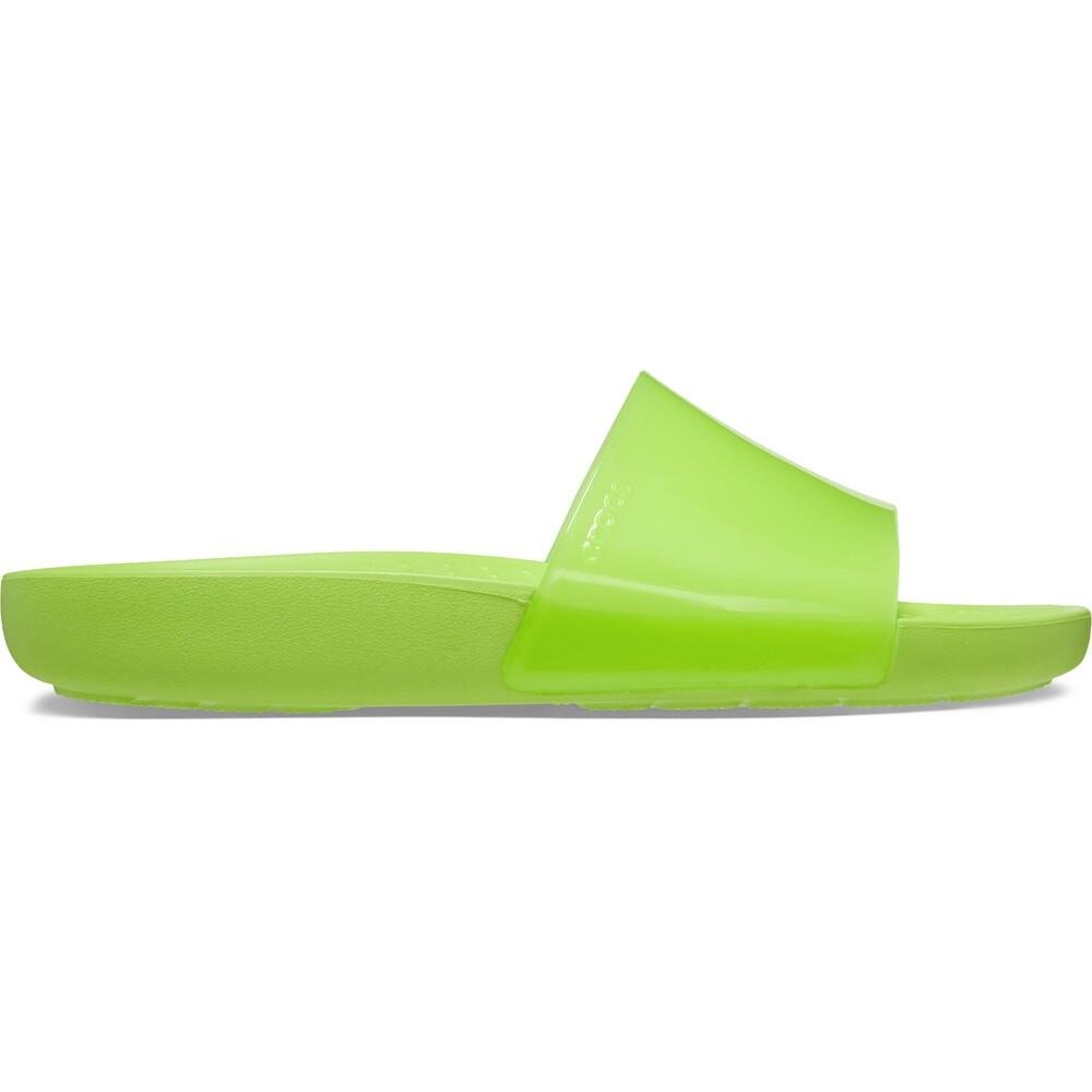 Sandália crocs splash shine slide limeade Limeade 1