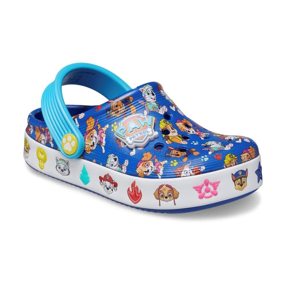 Sandália crocs paw patrol off court clog t blue Azul 2