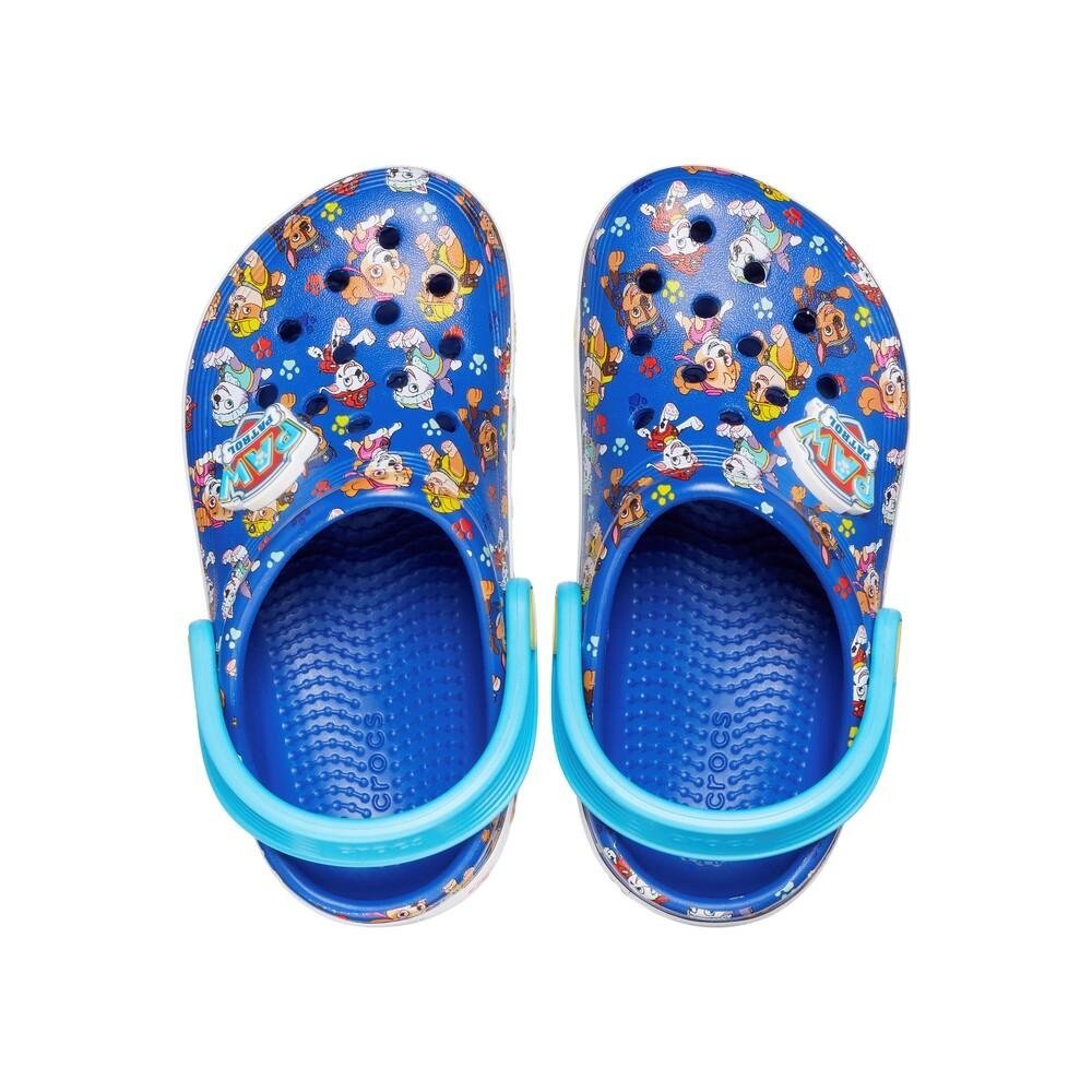 Sandália crocs paw patrol off court clog t blue Azul 5