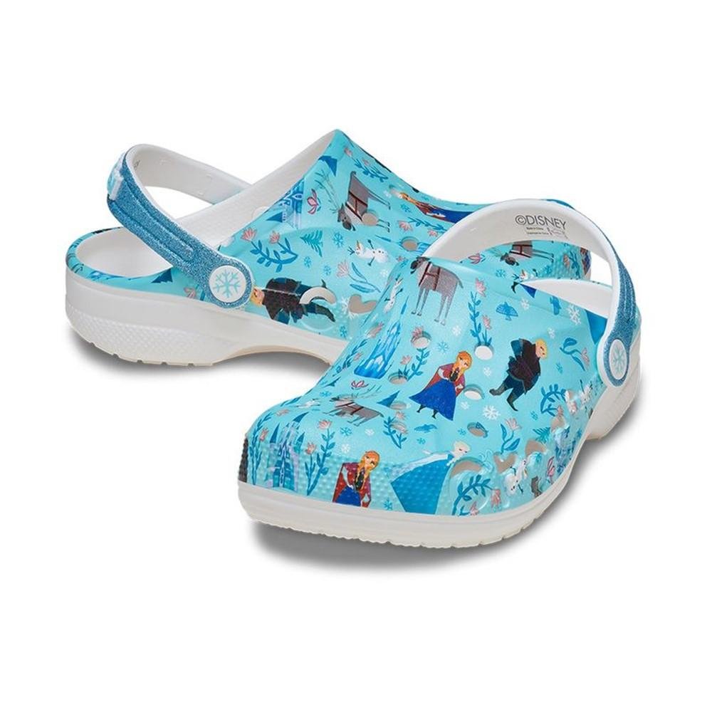 Sandália crocs frozen baya clog k multi Azul 4
