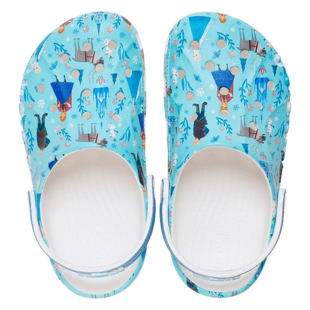 Sandália crocs frozen baya clog k multi Azul 5