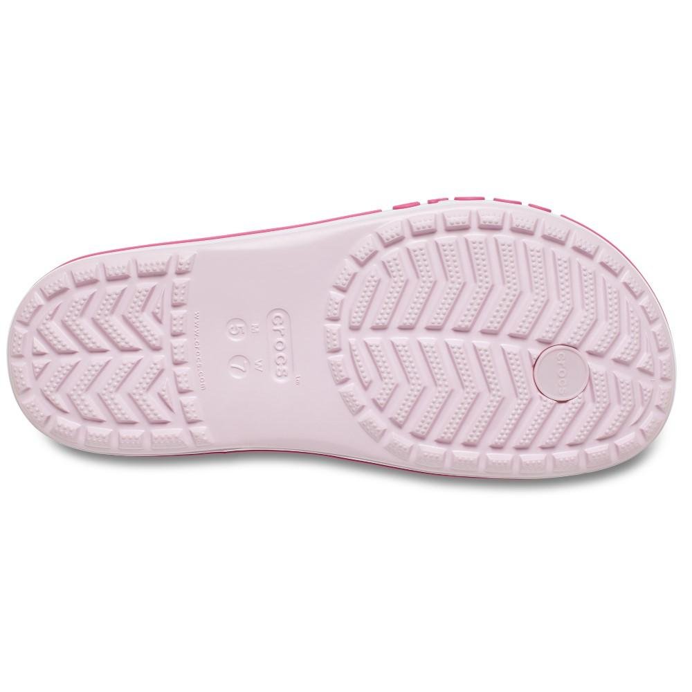 Chinelo crocs bayaband flip ballerina pink/candy pink Rosa 6