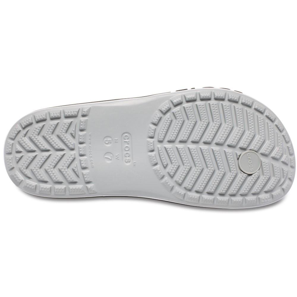 Chinelo Crocs Bayaband Flip LIGHT GREY Cinza 6