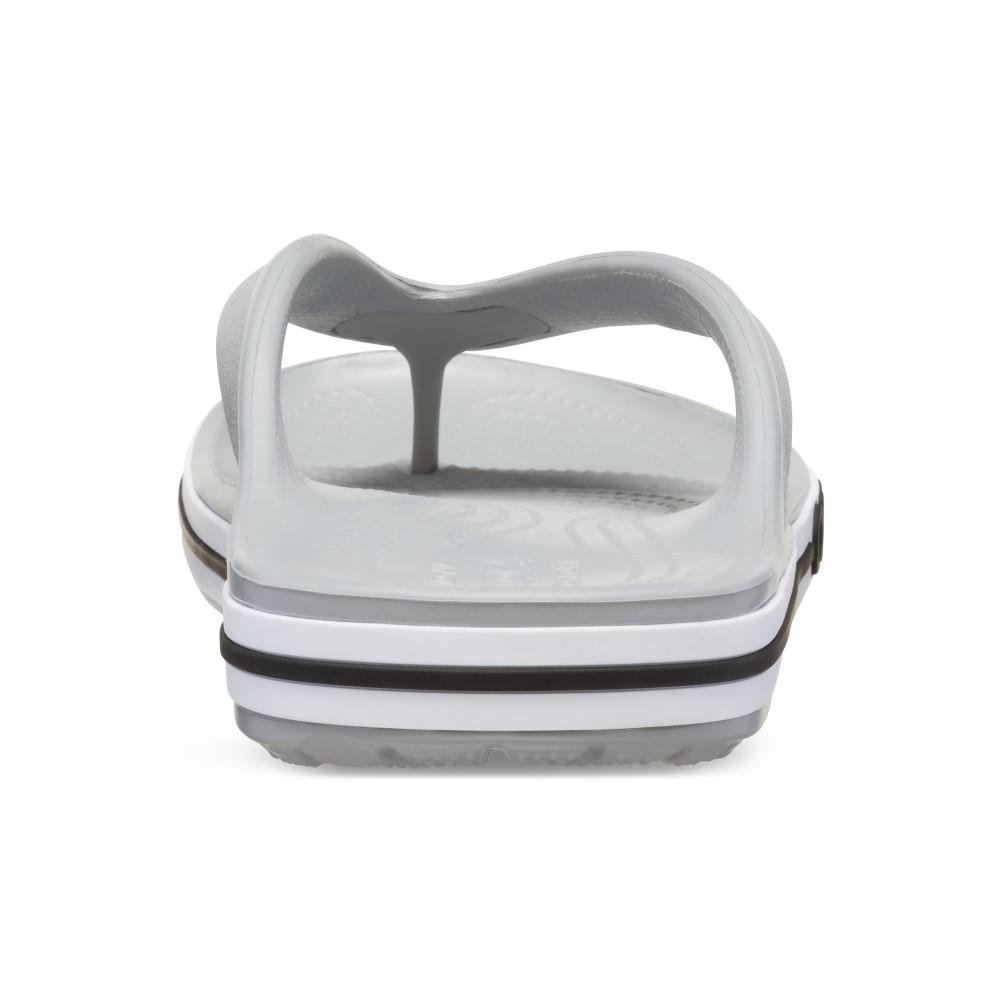 Chinelo Crocs Bayaband Flip LIGHT GREY Branco 7