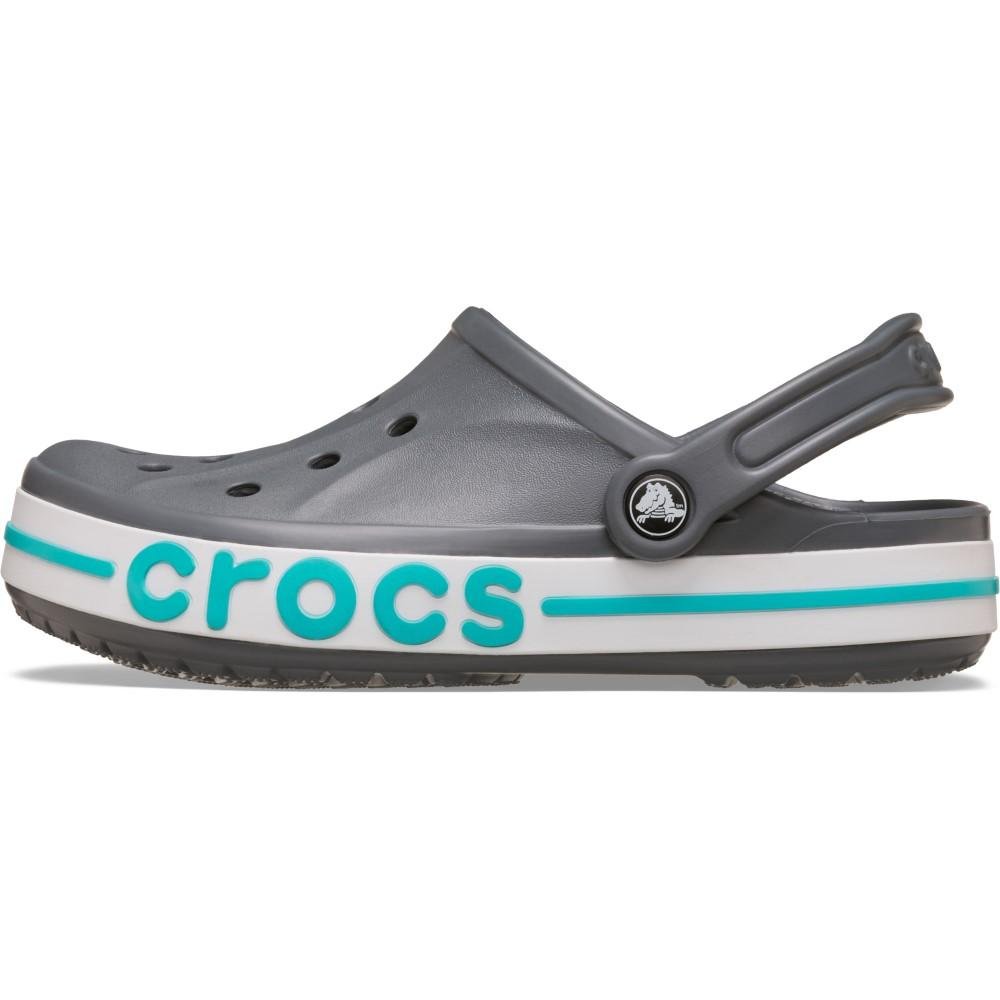 Sandália crocs bayaband clog charcoal/multi Cinza 3