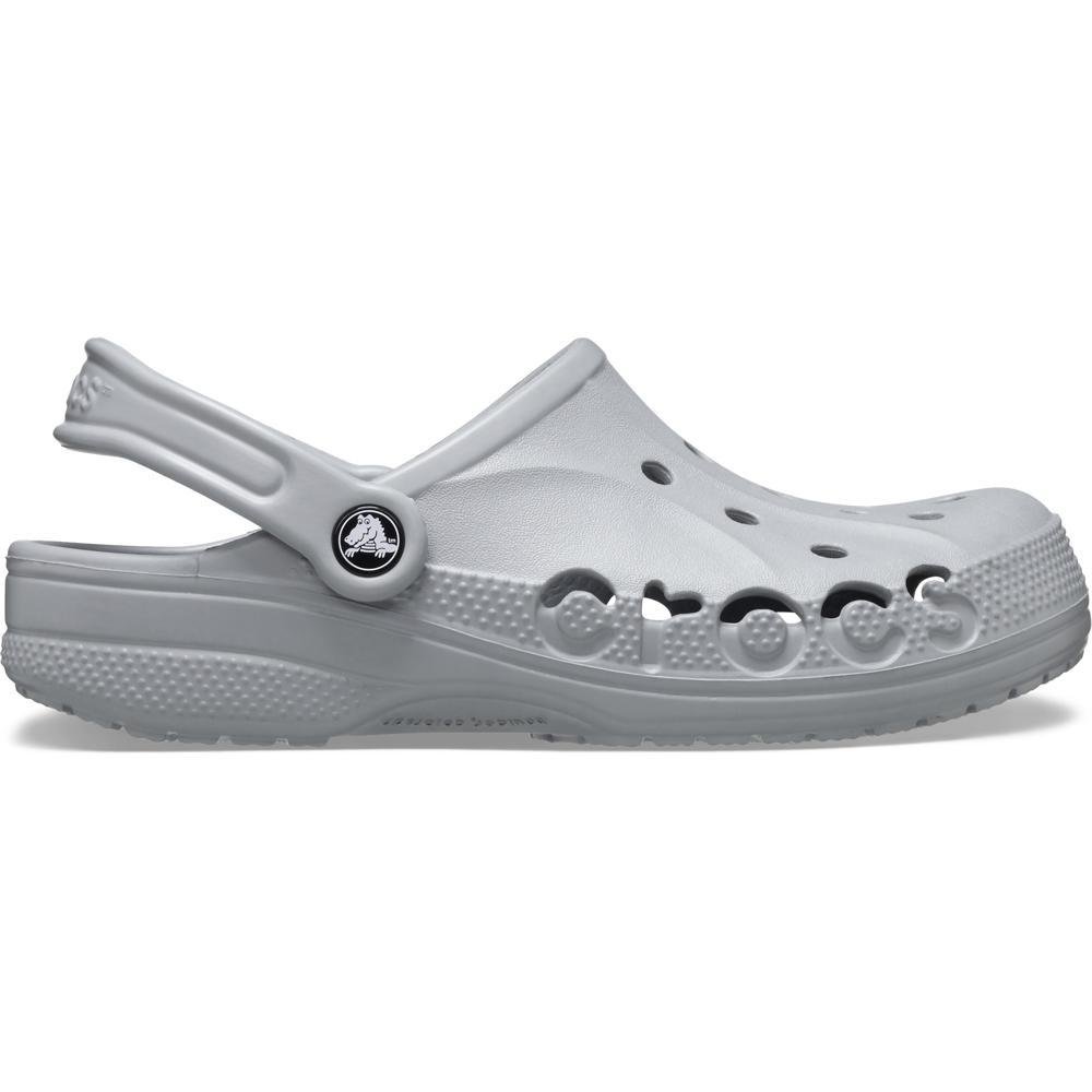 Sandália crocs baya light grey