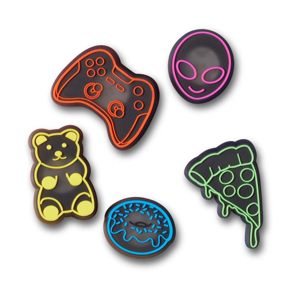 Jibbitz™ Led Dude Bro Pack 5 Unico