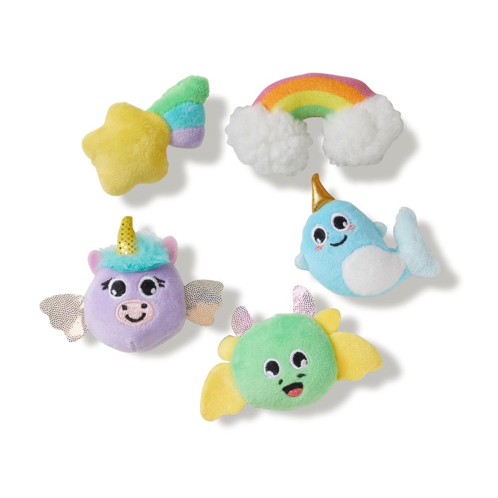 Jibbitz™ Amigos Mágicos Plush Pack com 5 Peças Único UNICO