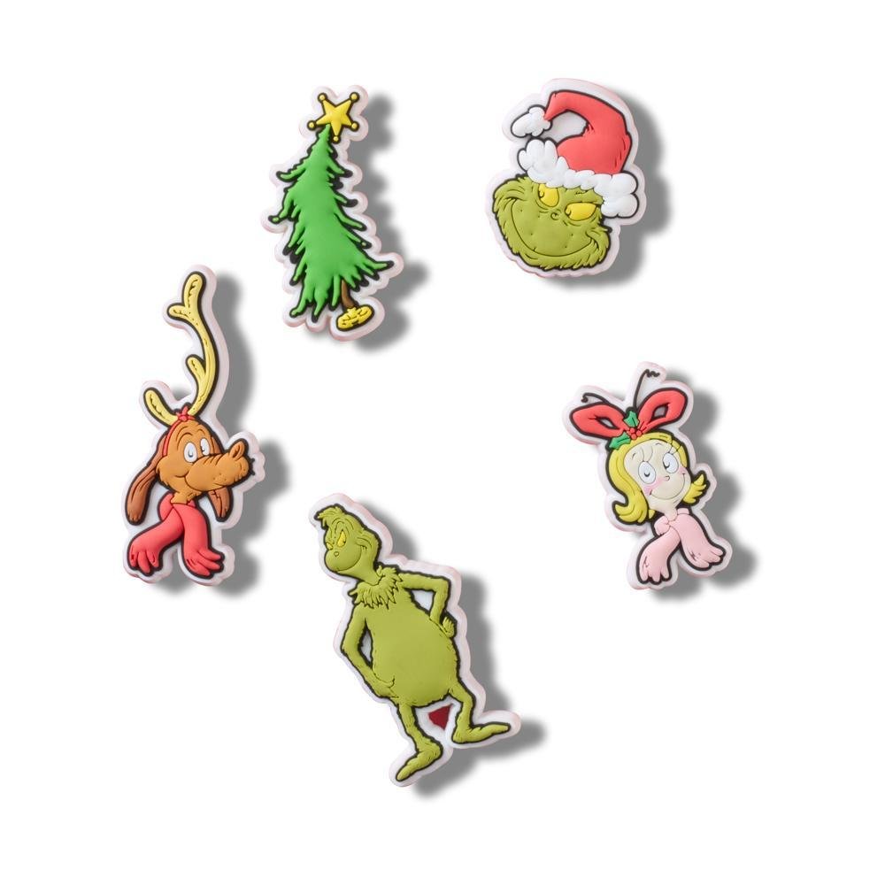 Jibbitz™ The Grinch Pack Com 5 Peças UNICO