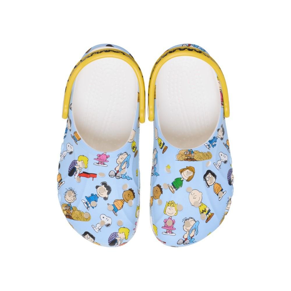 Sandália Crocs Peanuts Baya Clog T Multi Azul 4