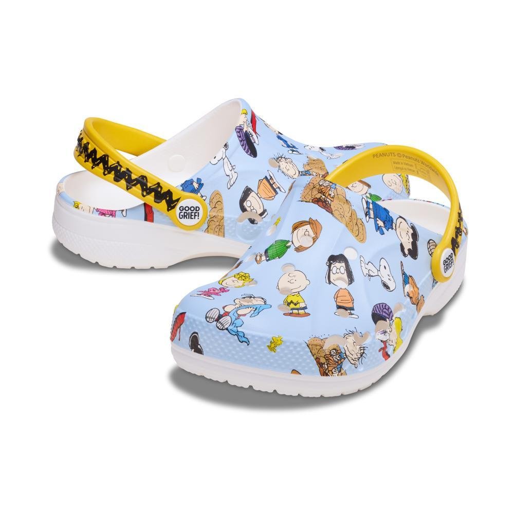Sandália Crocs Peanuts Baya Clog K Multi Azul 4