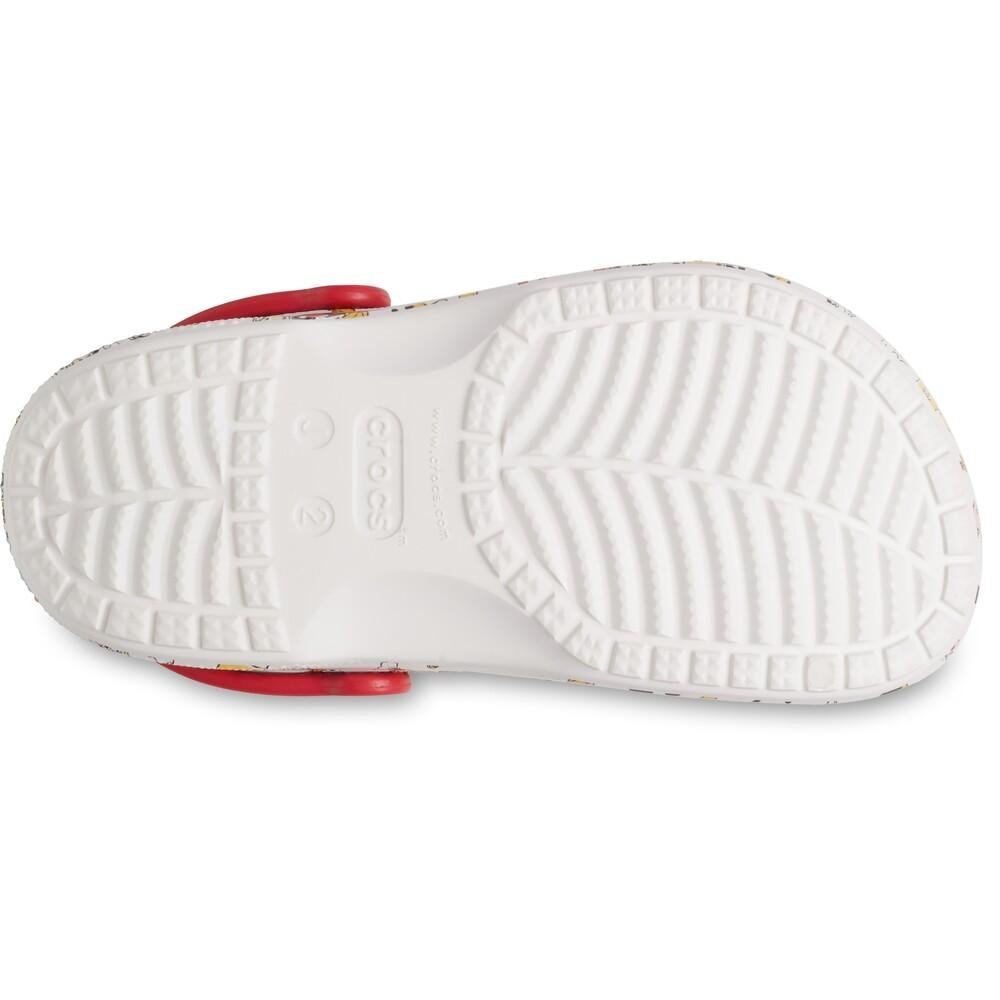 Sandália crocs mickey and friends baya clog juvenil multi Branco 6