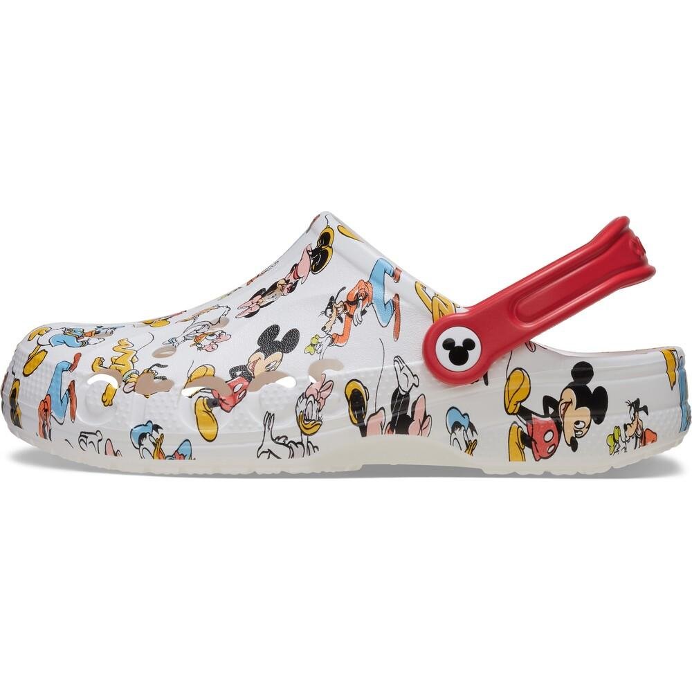 Sandália crocs mickey and friends baya clog multi Branco 3