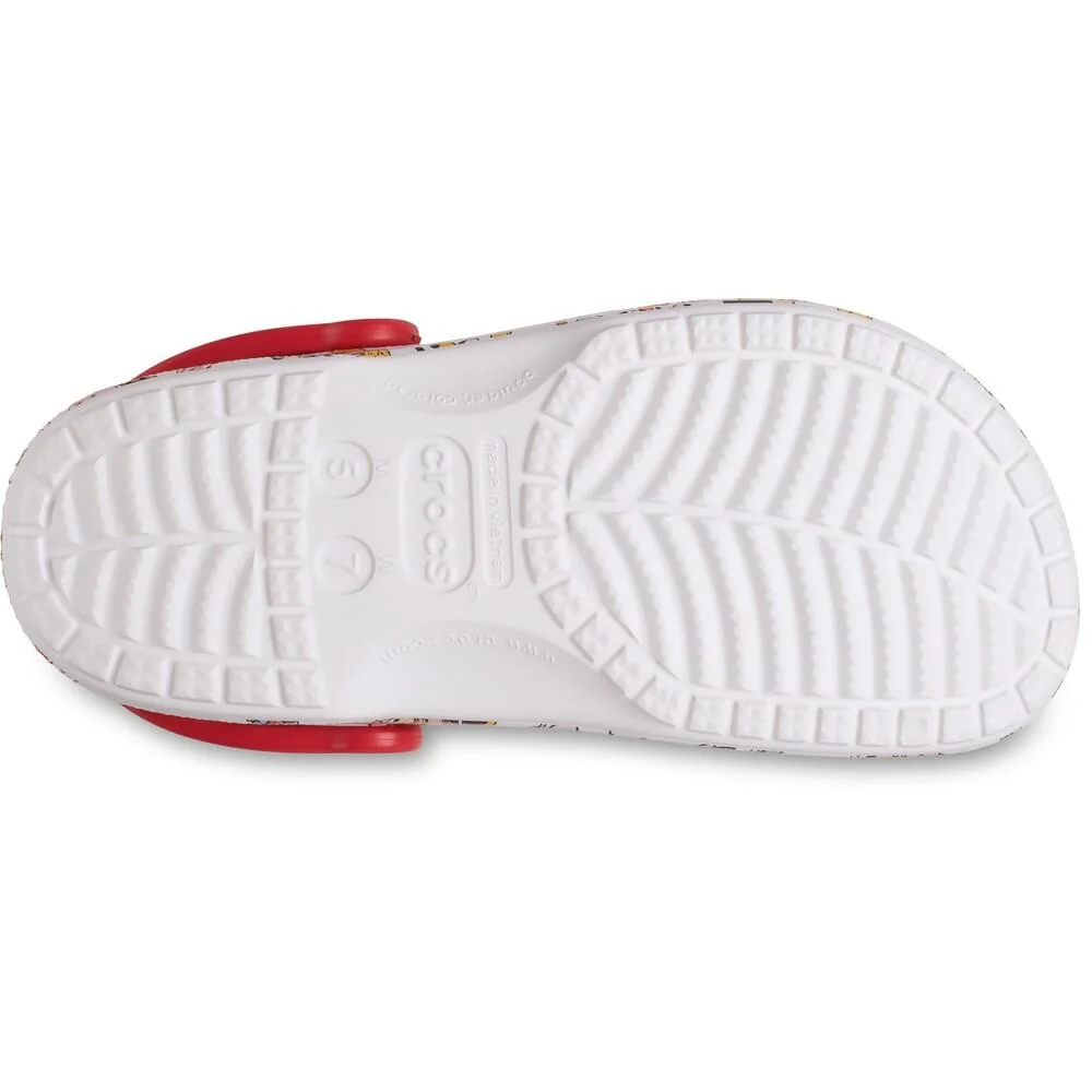 Sandália crocs mickey and friends baya clog multi Branco 6