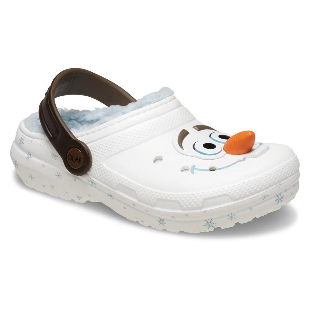 Sandália Crocs Classic Clog Frozen Olaf K Multi Branco 2