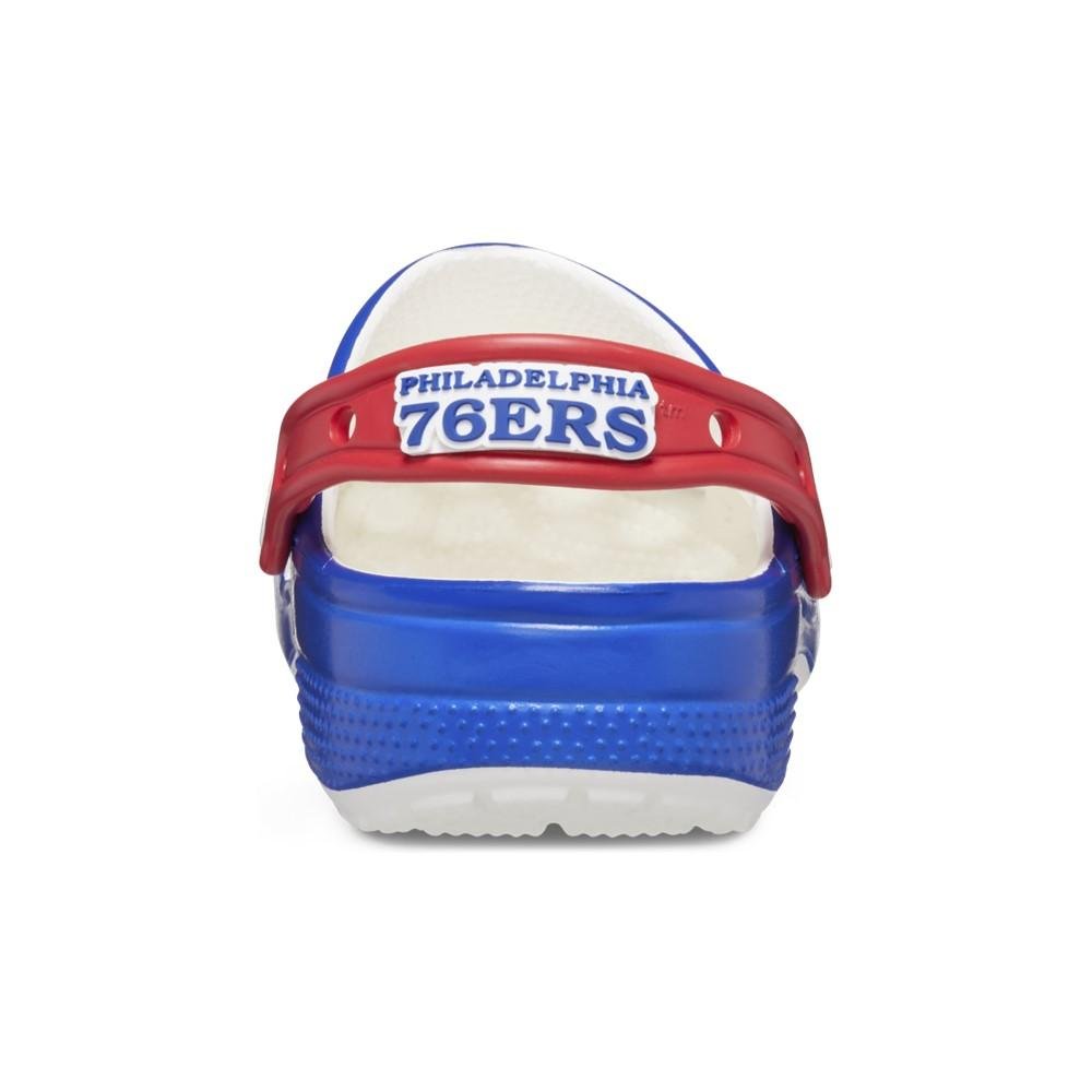 Sandália Crocs Nba Philadelphia 76ers  WHITE Azul 8