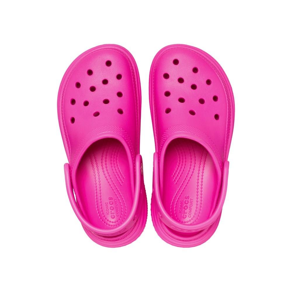 Sandália crocs stomp clog pink crush Rosa 4
