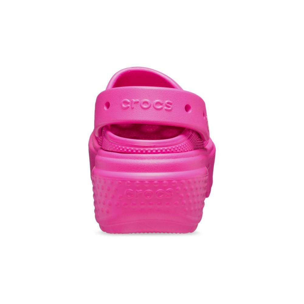 Sandália crocs stomp clog pink crush Rosa 6