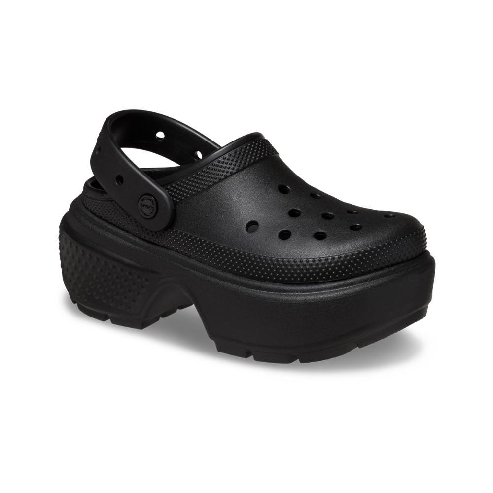 Sandália Crocs Stomp Clog Black Black 2
