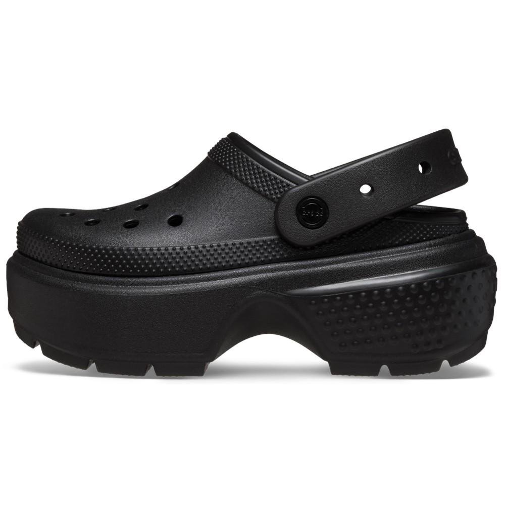 Sandália Crocs Stomp Clog Black Black 3