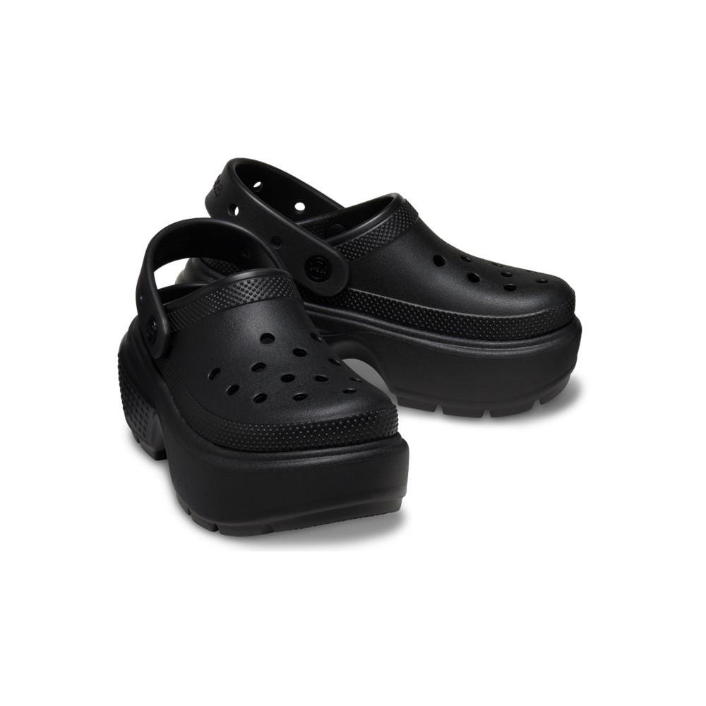 Sandália Crocs Stomp Clog Black Black 4