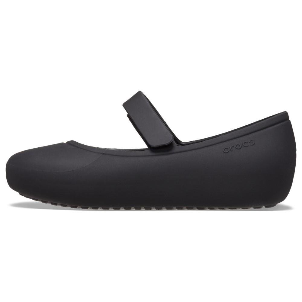Sapatilha crocs brooklyn mary jane flat t black Preto 3