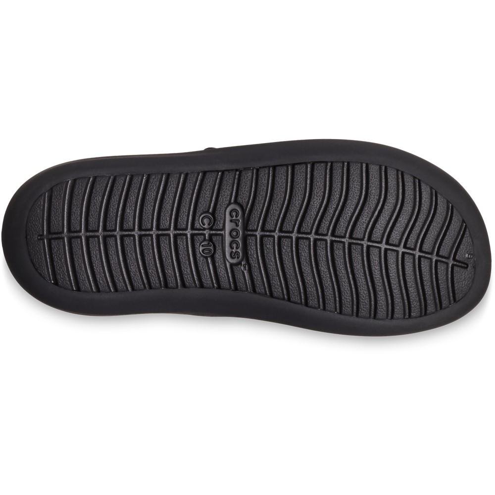 Sapatilha crocs brooklyn mary jane flat t black Preto 6