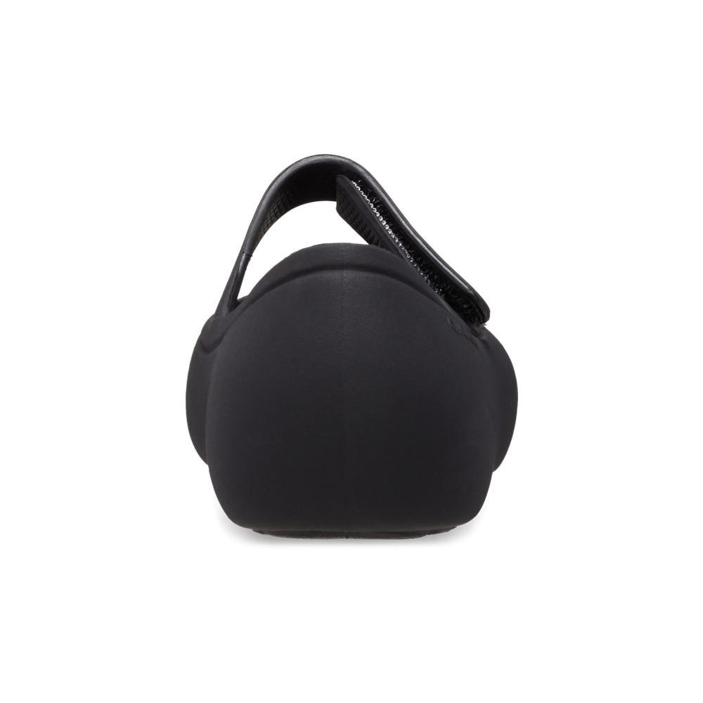 Sapatilha crocs brooklyn mary jane flat t black Preto 7